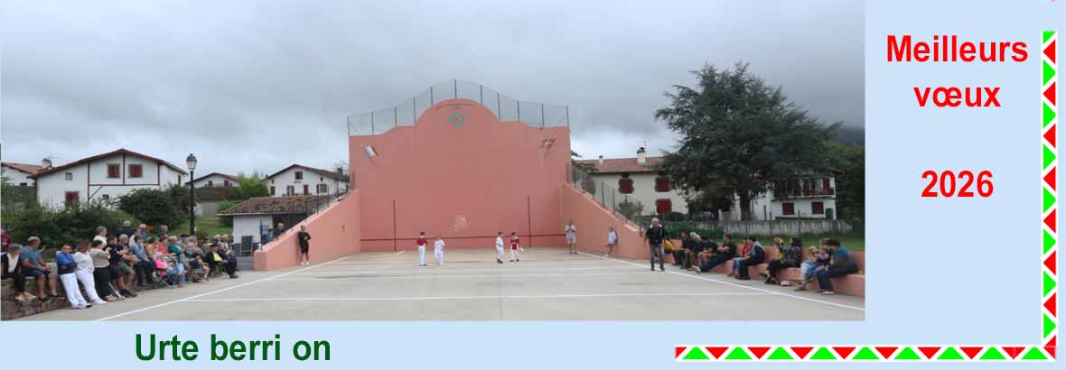La fête Azkarate Animatu au fronton